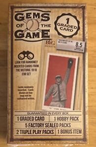 2019 Gems Of The Game Baseball Box w A Slab, Hobby & Factory Packs! Ohtani RC???