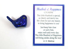 Y5 BLUEBIRD OF HAPPINESS Pocket charm blue bird figurine Ganz er36100 miniature