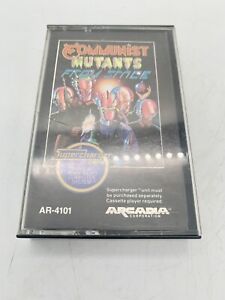 Communist Mutants From Space Atari video Supercharger game Arcadia Cassette