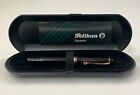 Pelikan M200 Fountain Pen Old style Black Steel nib B Mint NOS NWT