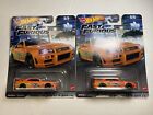 Hot Wheels Fast and Furious Nissan Skyline GT-R (BNR-34) Lot Of 2