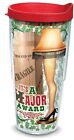 Tervis Tumbler with Red Lid, 24-Ounce, Christmas Story Fragile