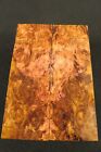 STABILIZED  MAPLE BURL KNIFE SCALES   1.8