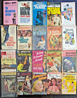 20 Lot Vintage Paperback Book GGA Covers PULP CRIME MYSTERY 40's 50's 60's 70's
