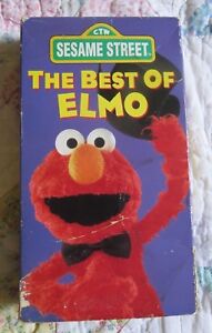 CTW ~ SESAME STREET ~ THE BEST OF ELMO ~ VHS, 1994 ~ SLIPSLEEVE ~ 1+ SHIPPING