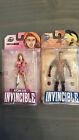 Invincible and Atom Eve Skybound McFarlane Action figures (Bloody Variants)