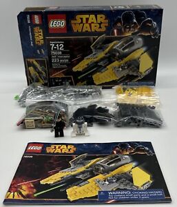 LEGO STAR WARS: JEDI INTERCEPTOR 75038, 100% Set-Minifig-Instruction-BOX