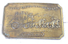 Belt Buckle Wells Fargo and Company Stage Coach Since 1852 Western Rodeo