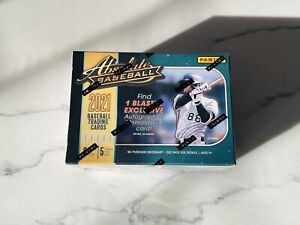 Panini Absolute 2021 Baseball Cards blaster Box