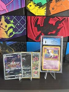 Pokemon Graded Card / Art Rare Lot - Mew Black Star Promo CGC 9