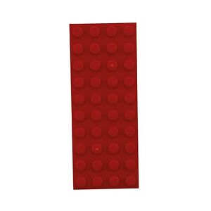 LEGO@Plate 4 x 10 Red Red Replacement Part 3030 from Set 6086 & 7824 NEW