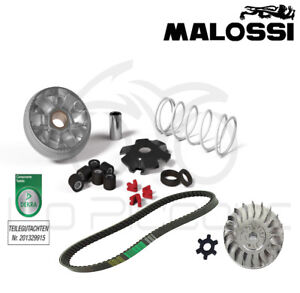 Set Variator Multivar Malossi + Strap + Semi-Strap Disc Aprilia Rallye Sr Beetle