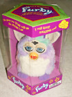 Electronic Furby Model 70-800 Toy Doll Purple Colors 1999 Hasbro Tiger Rainbow