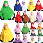 Ramadan One Piece Hijab Wrap Shawl Muslim Women Instant Pull On Ready Headscarf