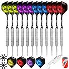 Steel tip darts set 20g with Aluminium shafts and extra accessories