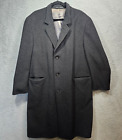 Vintage Spencer 88 Men 42R Wool Trench Coat Cashmere Blend England Business