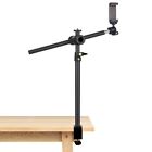 Overhead Camera Mount Desk Stand with 360° Adjustable Holding Arm, Flexible S...