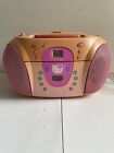 Vintage Hello Kitty CD Player Am/Fm Boombox Hk22 Sanrio, 1999, Cassette, Works