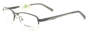 Adolfo Sport 180 Allstar Black Half Rim Eyeglass Frame 48 16 135 New