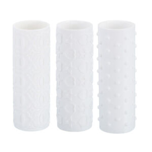 Polymer Clay Roller,3pcs Polymer Clay Texture Roller Pottery Stamps
