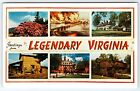 New ListingGreetings from Legendary Virginia Tourism Roadside Attractions - VA POSTCARD