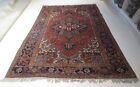 Antique Hand-knotted 100% Wool Heriz Geometric Rug