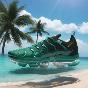 Size 8-13 Nike Air Vapormax Plus TN Men's Running Green Shoes