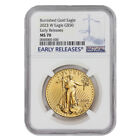 2023-W $50 Burnished Gold Eagle NGC MS70 Early Releases 1oz American coin