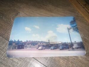 Vintage Route 66 Flagstaff Arizona Postcard Steakhouse