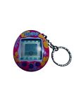 Tamagotchi Connection 2004 W/ New Battery Tested Working Pink Magenta Flowers