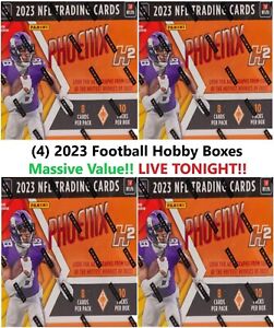 New ListingJacksonville Jaguars Break 619 x4 2023 PHOENIX H2 HOBBY BOX NFL Football