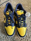 Nike Dunk Low Michigan 2021 VNDS Size 11 100% Authentic