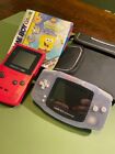 GameBoy Advance & GameBoy Color w/ SpongeBob boxed Game and Case... CHEAP!!!