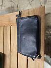 Levenger Black Leather With Stitching Women's Wallet