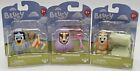 Lot of 3 New Bluey Story Starter Pack Figures Grannies Bingo Dunny Xylophone