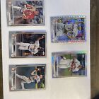 2022 Topps Chrome 5 Card Lot Of Houston Astros World Champs RCs and 2 Refractors