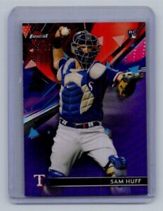 New Listing2021 Topps Finest Purple Refractor /250 Sam Huff #86 Rookie RC