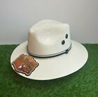 Men Women Western Cowboy Hat Straw Wide Brim Indiana Jones Unisex vaquera Rodeo