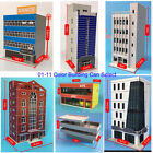 DIY 1/150 Scale Buildings Train Railway Modern Office House manystyle scene kit