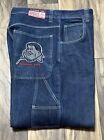 Fubu Platinum Vintage Y2K Fat Albert Rudy Hip Hop Baggy Denim Jeans Mens 38x31