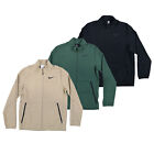 Nike Mens Dri-Fit Jacket Full Zip Long Sleeve Coat Pockets Logo S M Xl 2Xl New