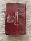 Antique THE HOLY BIBLE Leather Book 1850 OLD / NEW TESTAMENT LEATHER BINDING