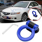 JDM Blue Racing Track Style Plastic Tape Decoration Tow Hook Ring For Acura TSX (For: 2009 Acura TSX)