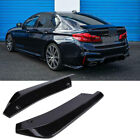 For BMW F30 F31 F32 F33 F22 Glossy Black Rear Bumper Splitter Diffuser Canards (For: More than one vehicle)