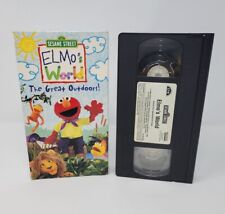 Elmos World - The Great Outdoors (VHS, 2003) Sesame Street Tested Works