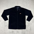 Burton Jacket Mens XL Black Corduroy Zip Snowboard Sweater Shacket