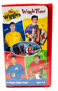 The Wiggles Wiggle Time 2000 VHS Slender Red Clamshell BRAND NEW SEALED