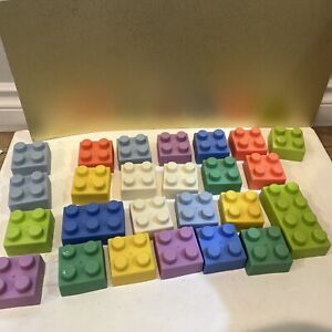 Infantino Super Soft 1st Building Blocks, Sensory Baby Toys, 6-12 Months. 25