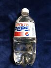Unopened Crystal Pepsi Clear Soda discontinued 20oz Bottle Limited Edition 2017