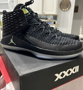 Nike Air Jordan XXXII 32 Black Cat Basketball Shoes Mens Size 14 AA1253-003